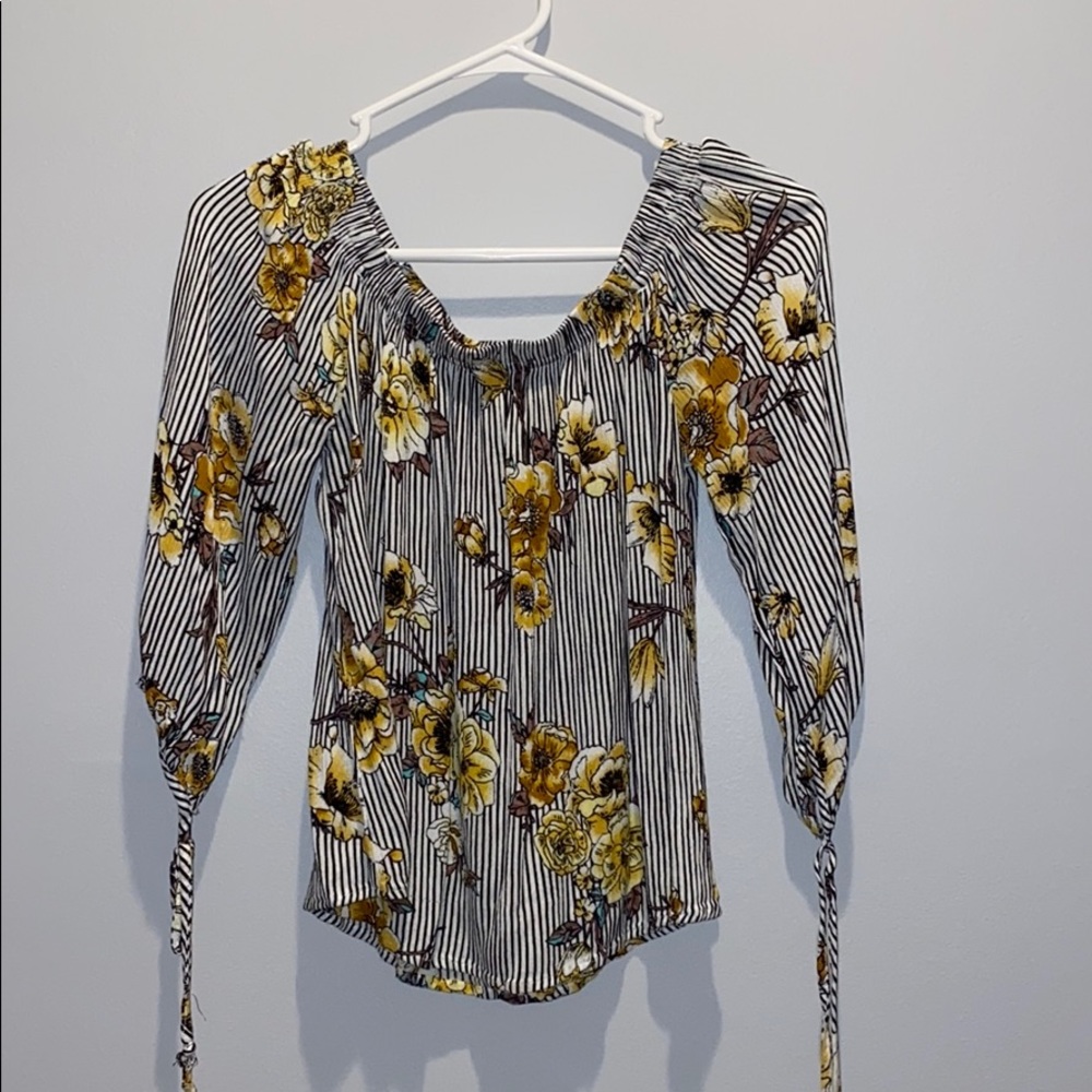 Off the shoulder top